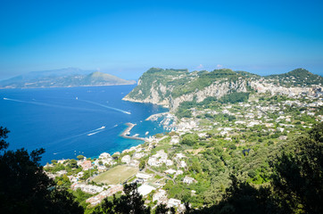 Fototapeta na wymiar The beautiful island of Capri