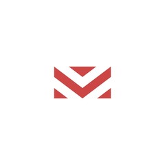 M for mail logo icon