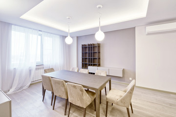 Living room interior in modern house.