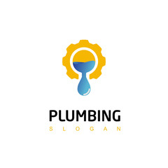 Obraz premium Plumbing Logo, Water Icon