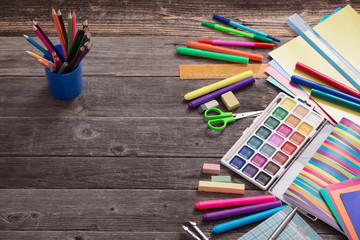 Fototapeta premium back to school concept