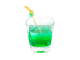 Fresh mint drink with sugar
