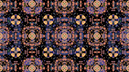 An abstract pattern. Kaleidoscope.