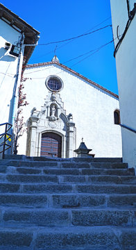 Iglesia de Sant Martí en Viladrau, Girona, Catalunya, España