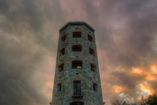 Enger Tower is a tourist destination and scenic view in Duluth, Minnesota