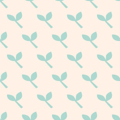 seamless leaf pattern