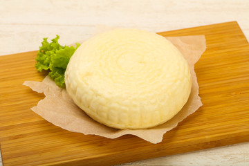 Young cheese Suluguni