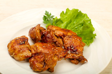 Teriyaki thighs
