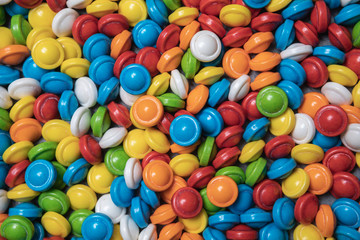 Fototapeta na wymiar Colorful Hard Candy Background