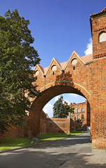 Fototapeta na wymiar Castle in Torun. Poland