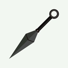 ninja weapon vector illustration