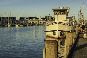 Fischerboote im Yachthafen, Bootshafen Karlshagen Usedom. Ostsee_001