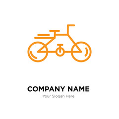 Bike company logo design template