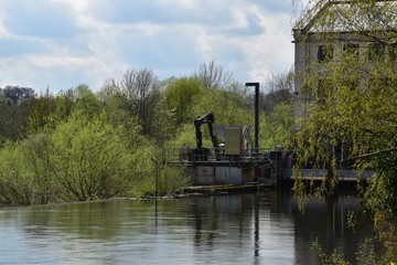 Stara Fabryka nad rzeka Ruhr w Essen,Niemcy © Iwona