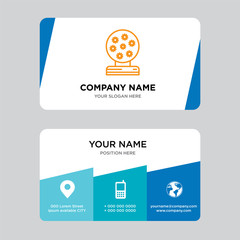 Magic ball business card design template