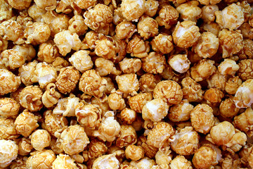 the texture is popcorn made from corn