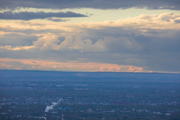 Obraz premium thunderclouds in the sky