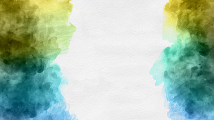Abstract watercolor sketch paint template texture