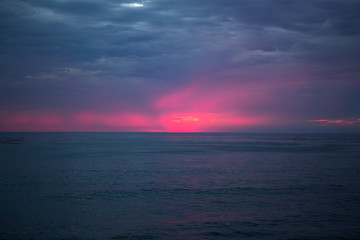 Fototapeta premium California Coastline at Dusk 01