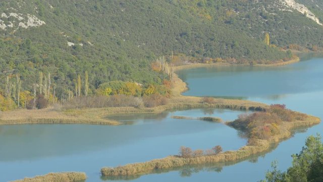 Lagoon in Krka National Park