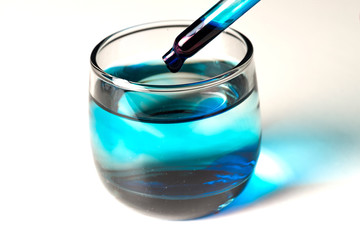 Laboratory dye test