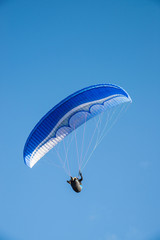 Paraglider in action