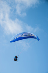 Paraglider in action
