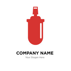 gas can company logo design template