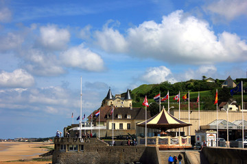 arromanches les bains en normandie, entre histoire et nature