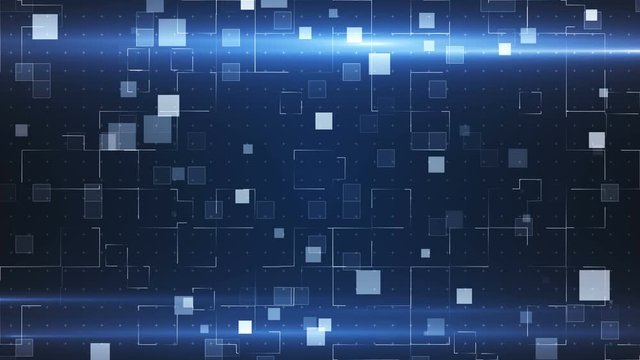 Technology pattern. seamless loop abstract background