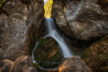 Wasserfall bei den Myrafällen 