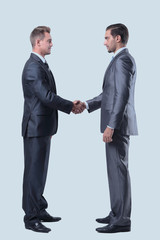 handshake of two new business partners