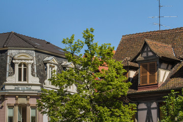 Typical houses in Colmar, France