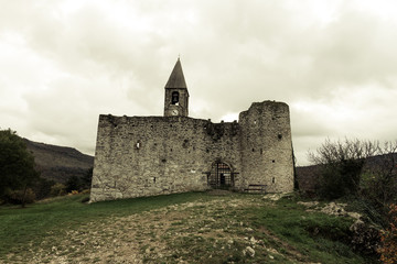 Fototapeta premium Holy Trinity Church in Hrastovlje, Slovenia.
