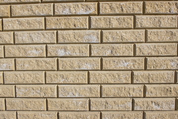 Decorative brick wall. Modern style 