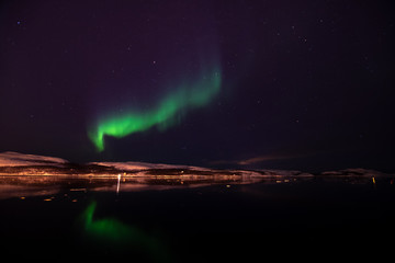 Northern Europe Norway Kirkenes Northern lights Aurora 北欧 ノルウェー キルケネス オーロラ