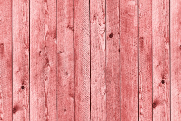 Red flat wooden background of vertical boards