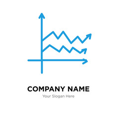 variable lines company logo design template