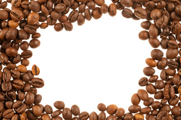 Coffee beans frame
