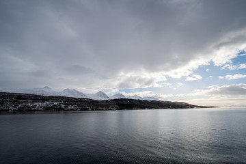 Northern Europe Norway Hurtigruten Ms Nordkapp landscape 北欧 ノルウェー フッティルーテン 沿岸急行船 風景