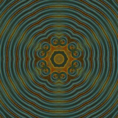 Abstract blue and orange watercolor texture background. Oil painting style. Geometric design artwork.