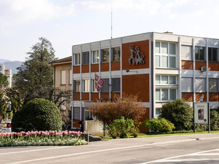 Public administration of the town