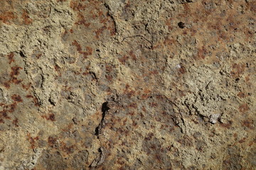 Metal texture with scratches and cracks