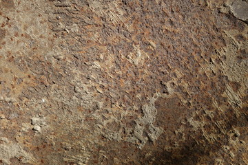 Metal texture with scratches and cracks