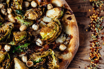Brussel Sprout Pizza