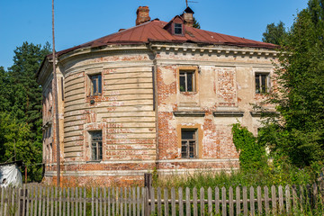 Wings of Petrovskoe-Alabino Manor - the end of the XVIII century, Moscow region, Russia. August 2017
