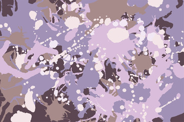 Pink, brown, purple, white, beige camouflage background