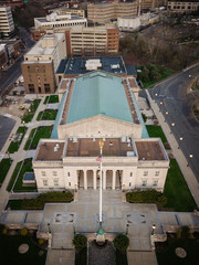 Obraz premium Aerial of Trenton New Jersey