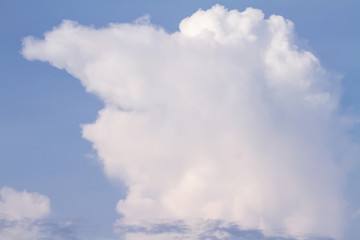 Blue sky with clouds