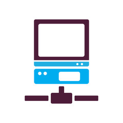 Computer Server Icon Design